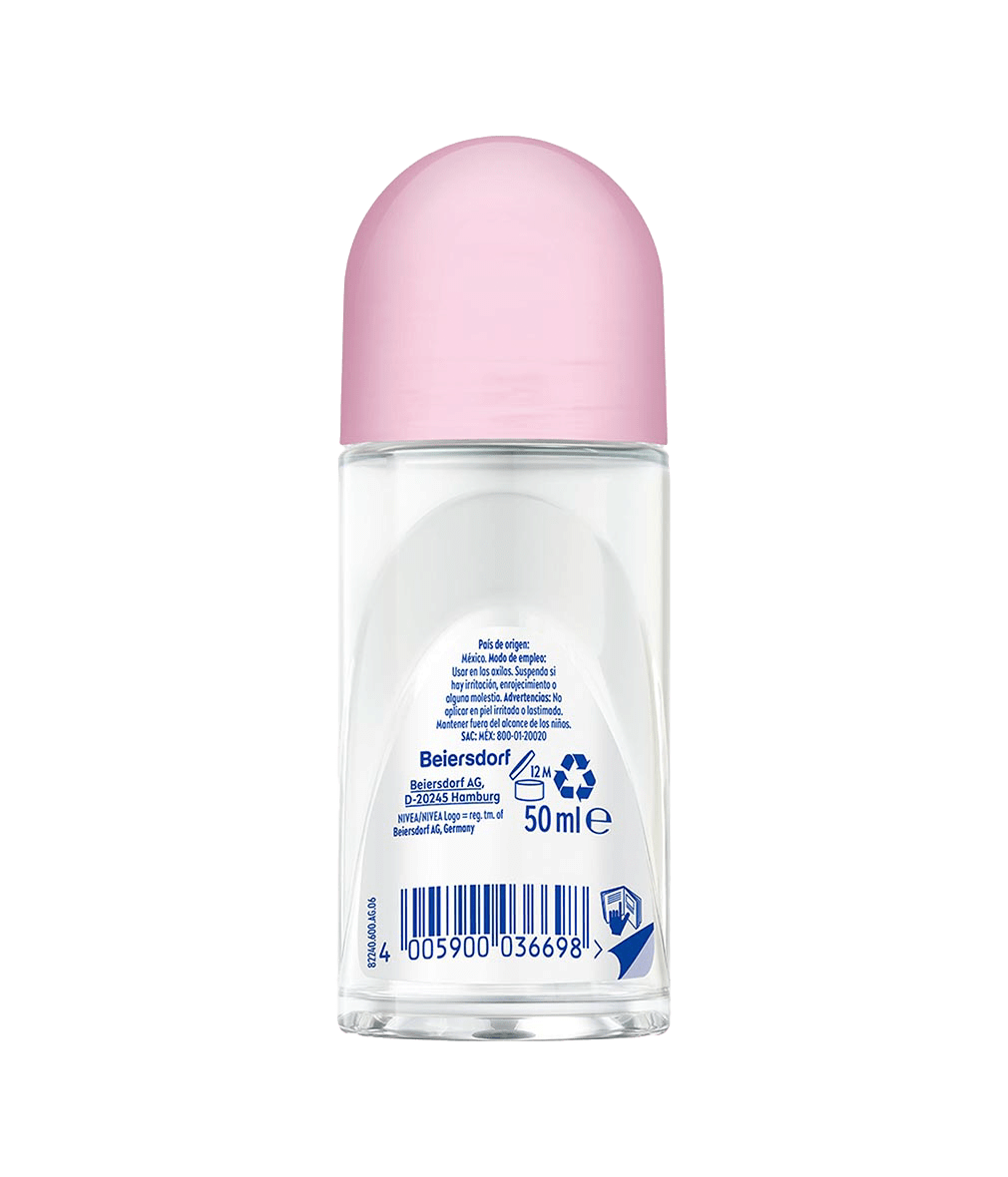 Roll-On Antitranspirante Antimanchas para Mujeres Nivea B&W Clear 250ml