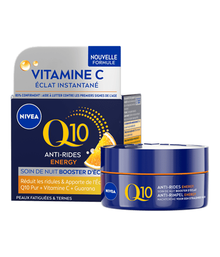 Gluta Lait Crème Hydratante Visage – Q10, Vitamine C, éclaircissante – Lalio 8 (Neuf)