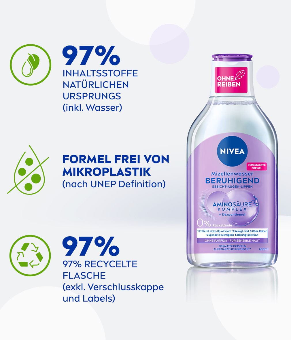 NIVEA Mizellenwasser Beruhigend 400 ml