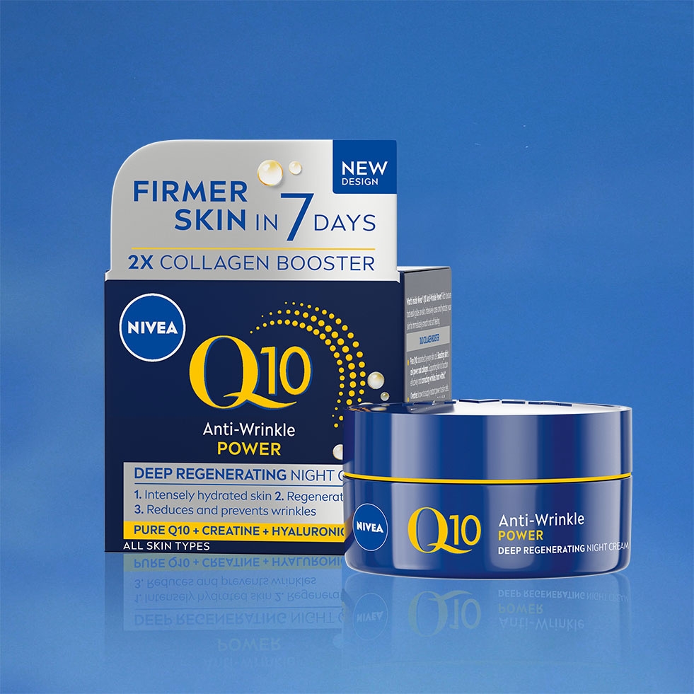 NIVEA Q10 Kırışıklık Karşıtı Güçlendirici Gece Kremi