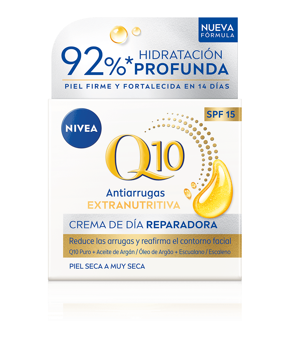 NIVEA Q10 Antiarrugas Extra-Nutritiva Crema de Día Regeneradora SPF15