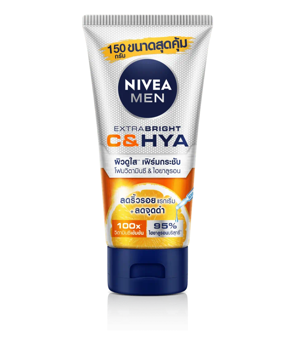 Nivea เอ็กซ์ตร้า ไบรท์ ซี&ไฮยา เอจ ดีเฟนซ์ วิตามิน วอช
