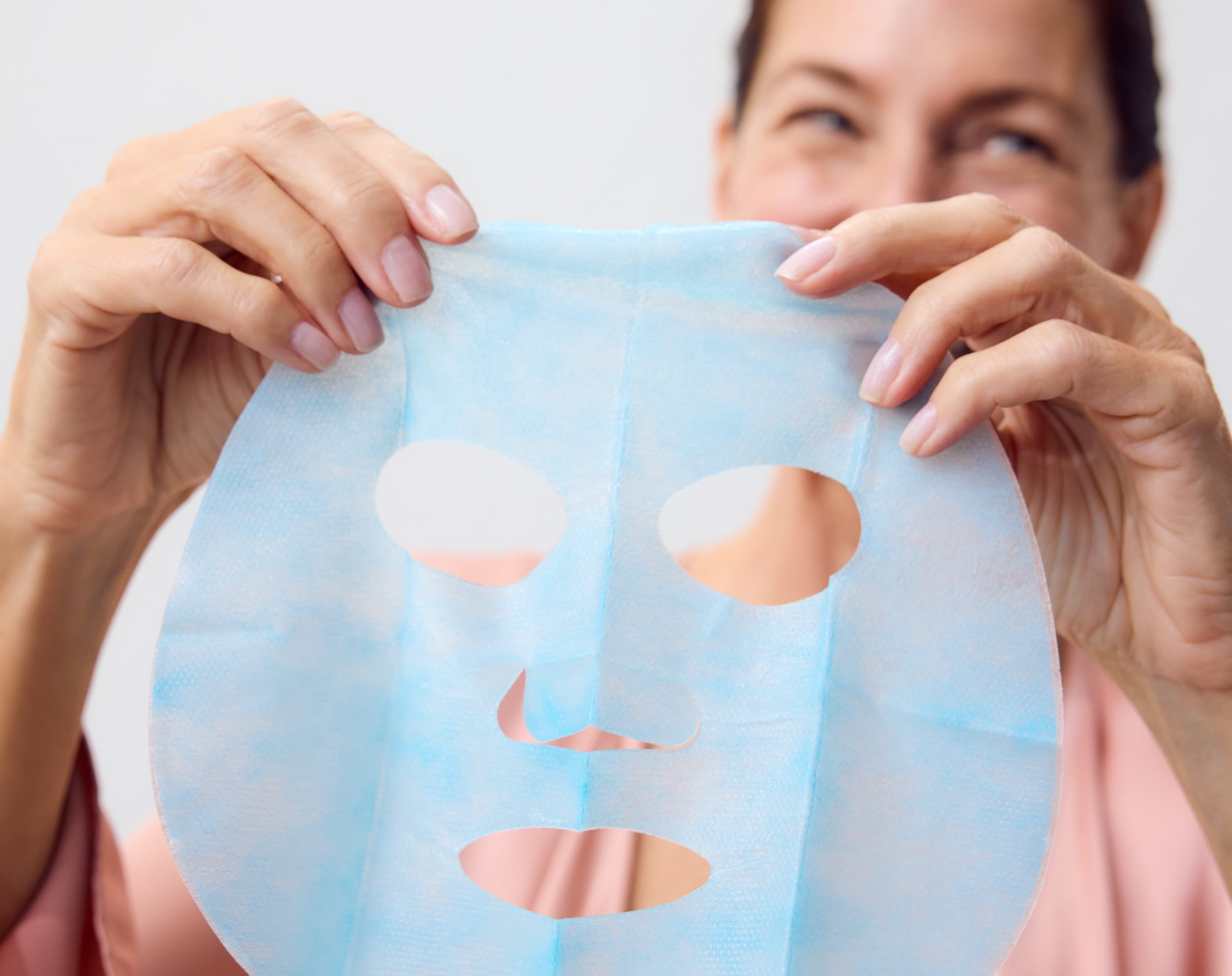 Maschera viso al caffe