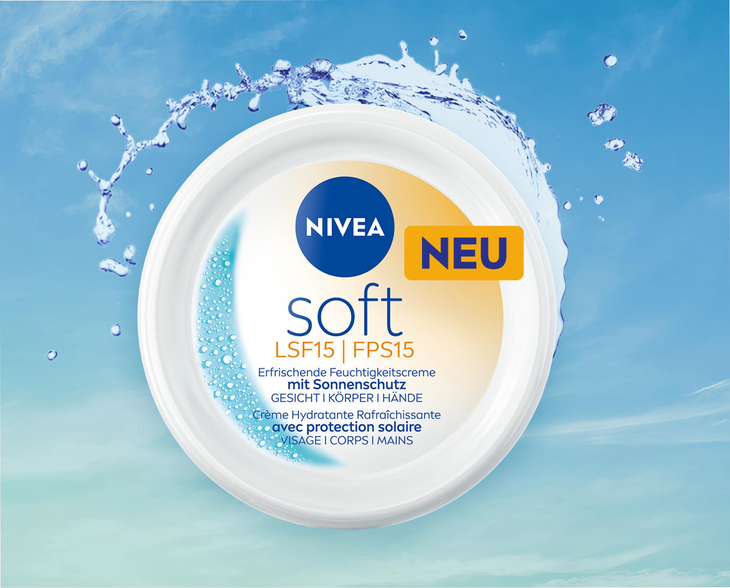 Neue NIVEA Soft LSF15 – 500 NIVEA Botschafter*innen haben die Produkte getestet.