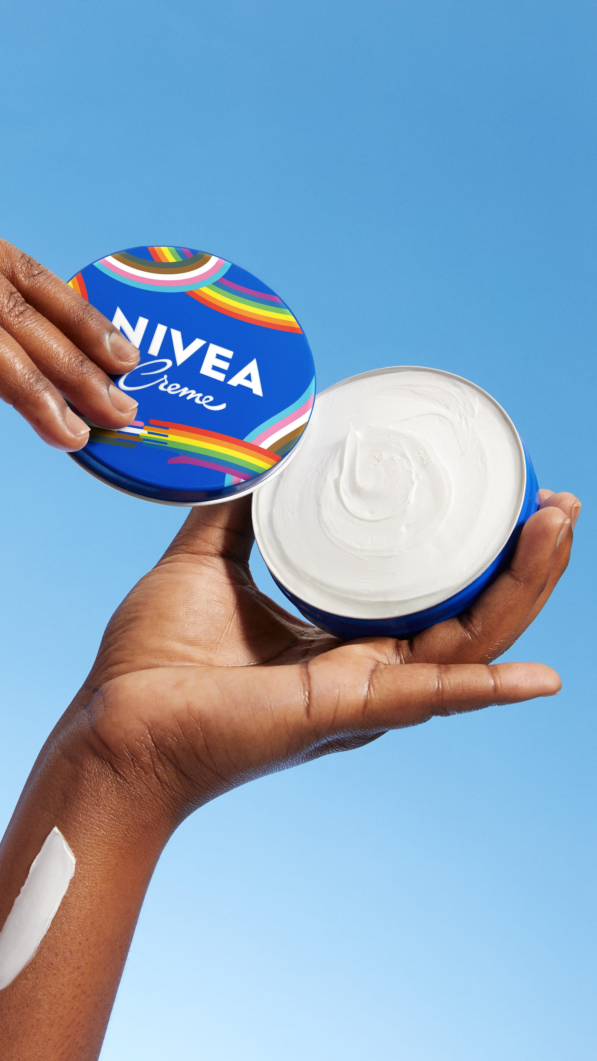 The NIVEA Creme limited edition Pride Tin