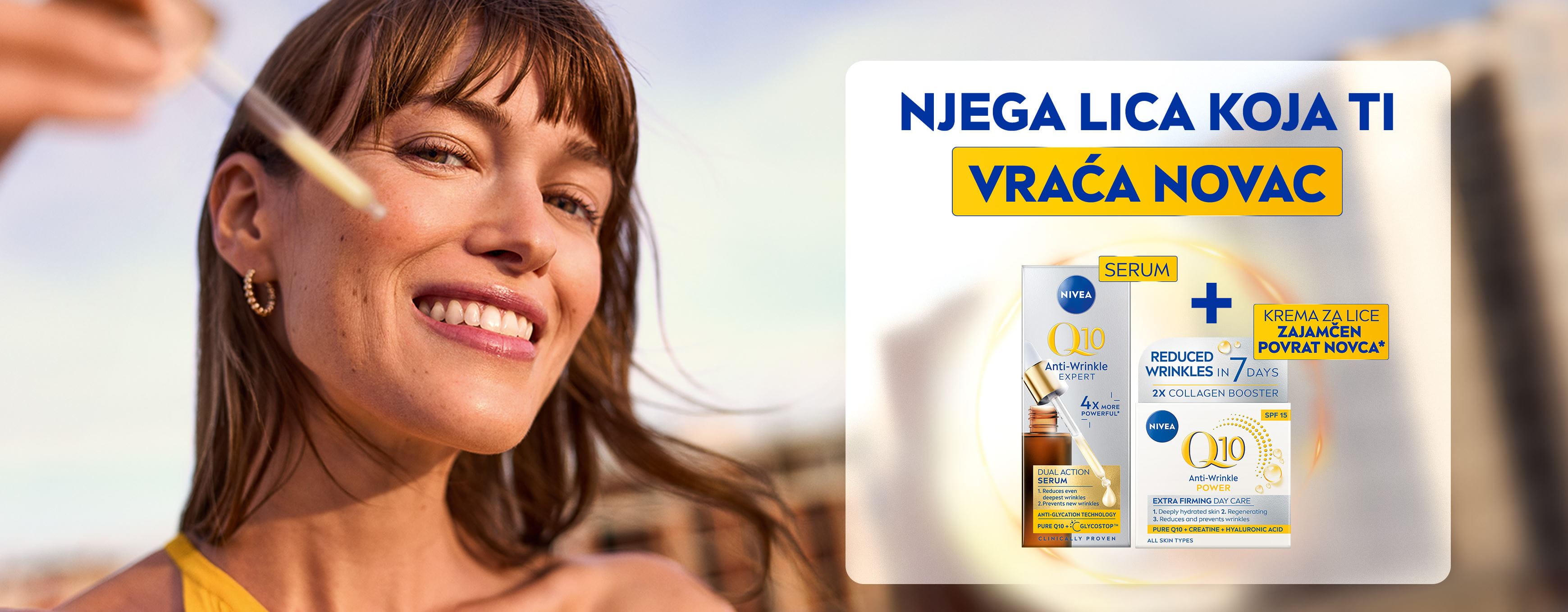 Njega lica koja vraća novac