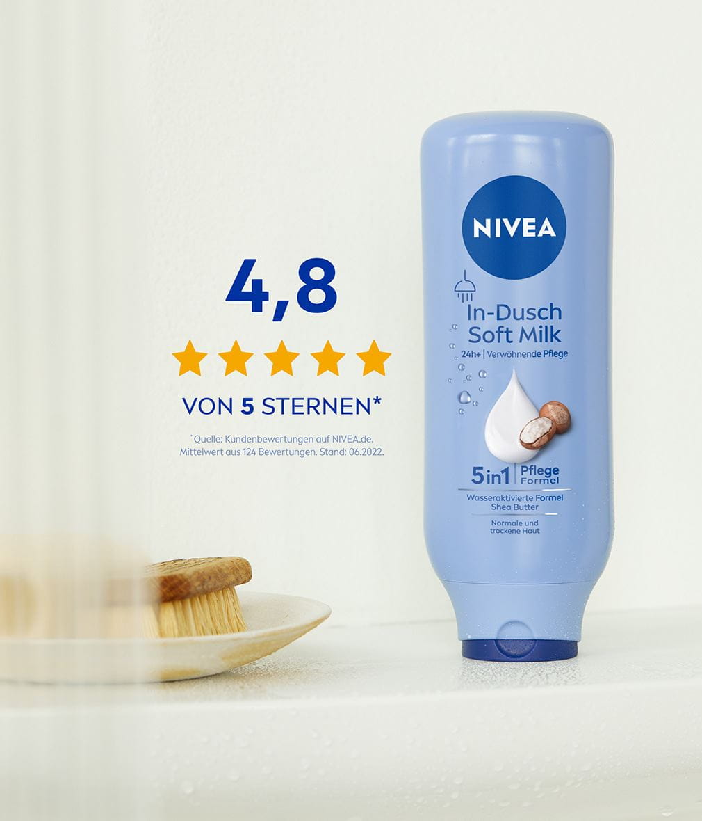 NIVEA IN-DUSCH SOFT MILK 400ML PRODUKTBEWERTUNG