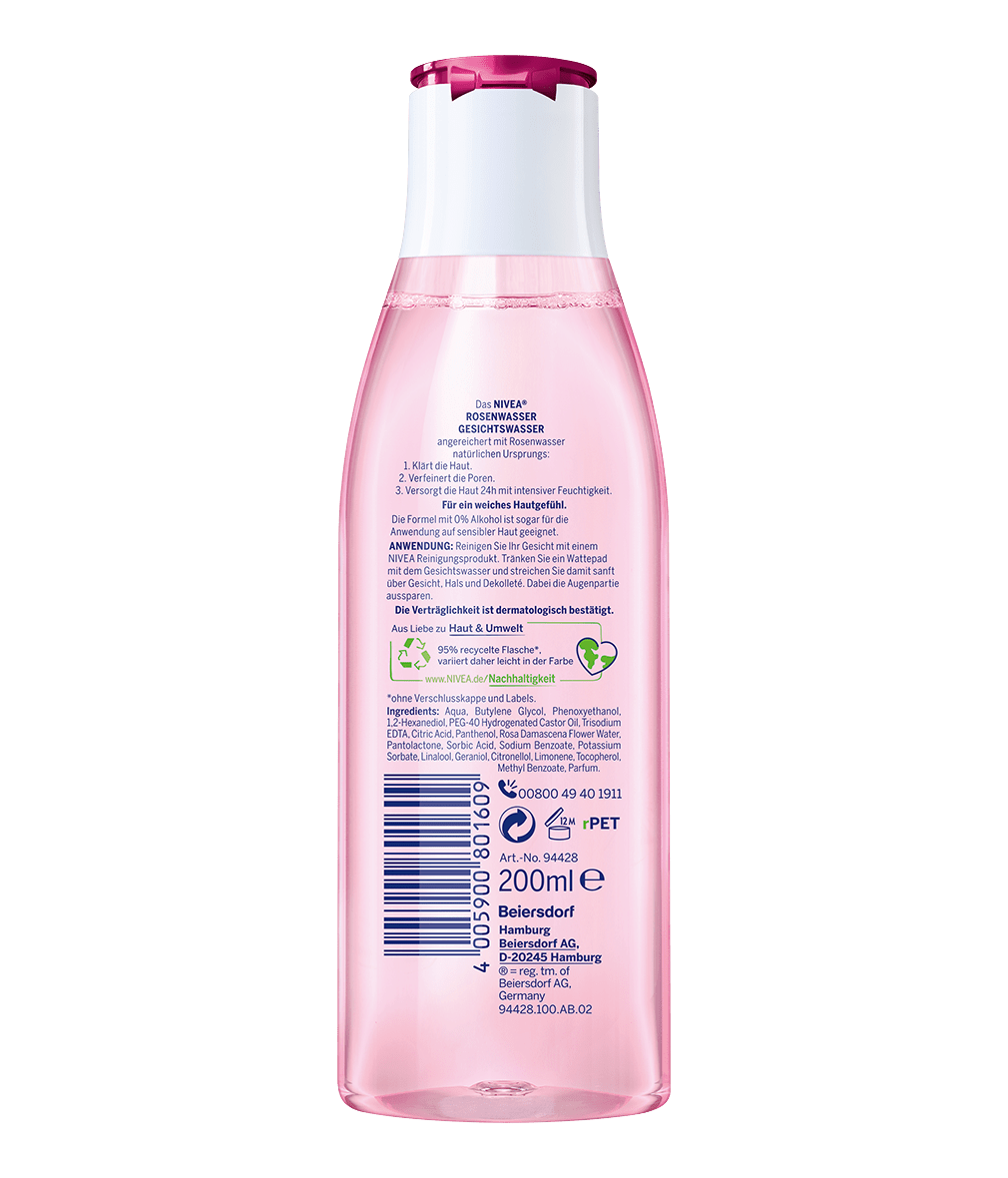 NIVEA Rosenwasser Gesichtswasser 200 ml