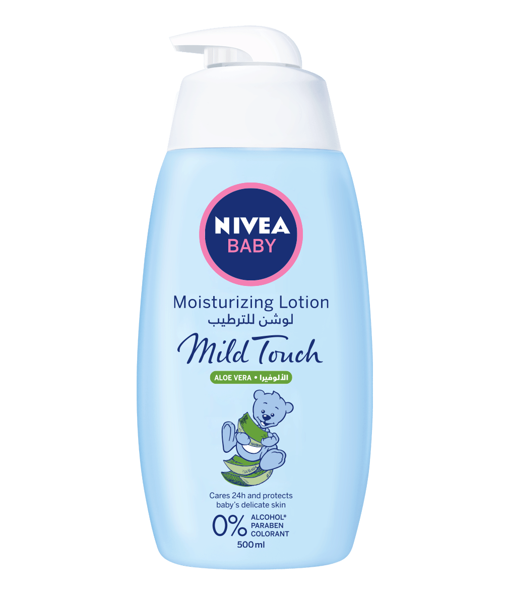 86264 Nivea Baby Body Lotion mild 500ml clean packshot bi-lingual 