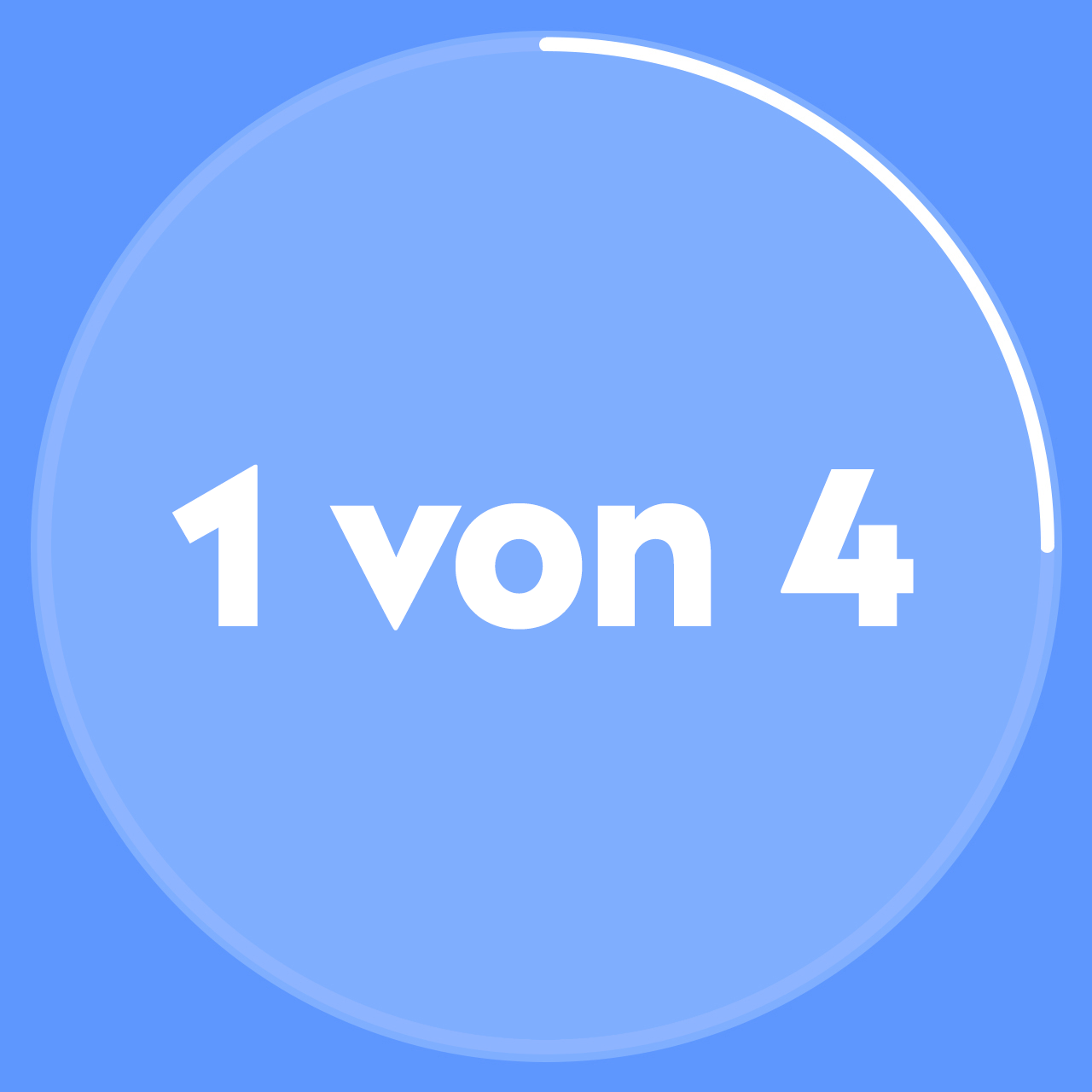 A 40% full circle enclosing the text "40%"