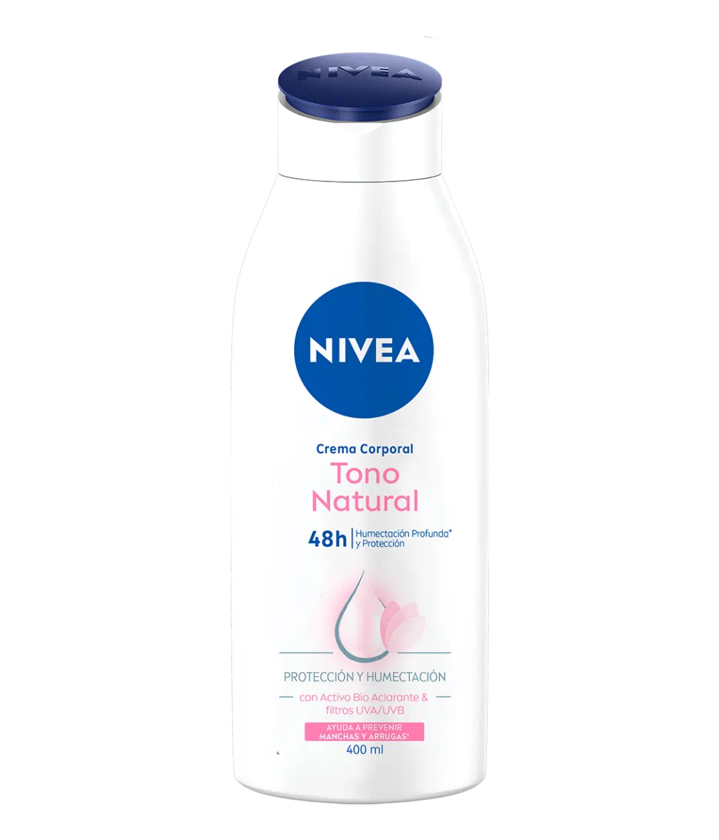 Crema corporal aclarante Nivea Tono Natural