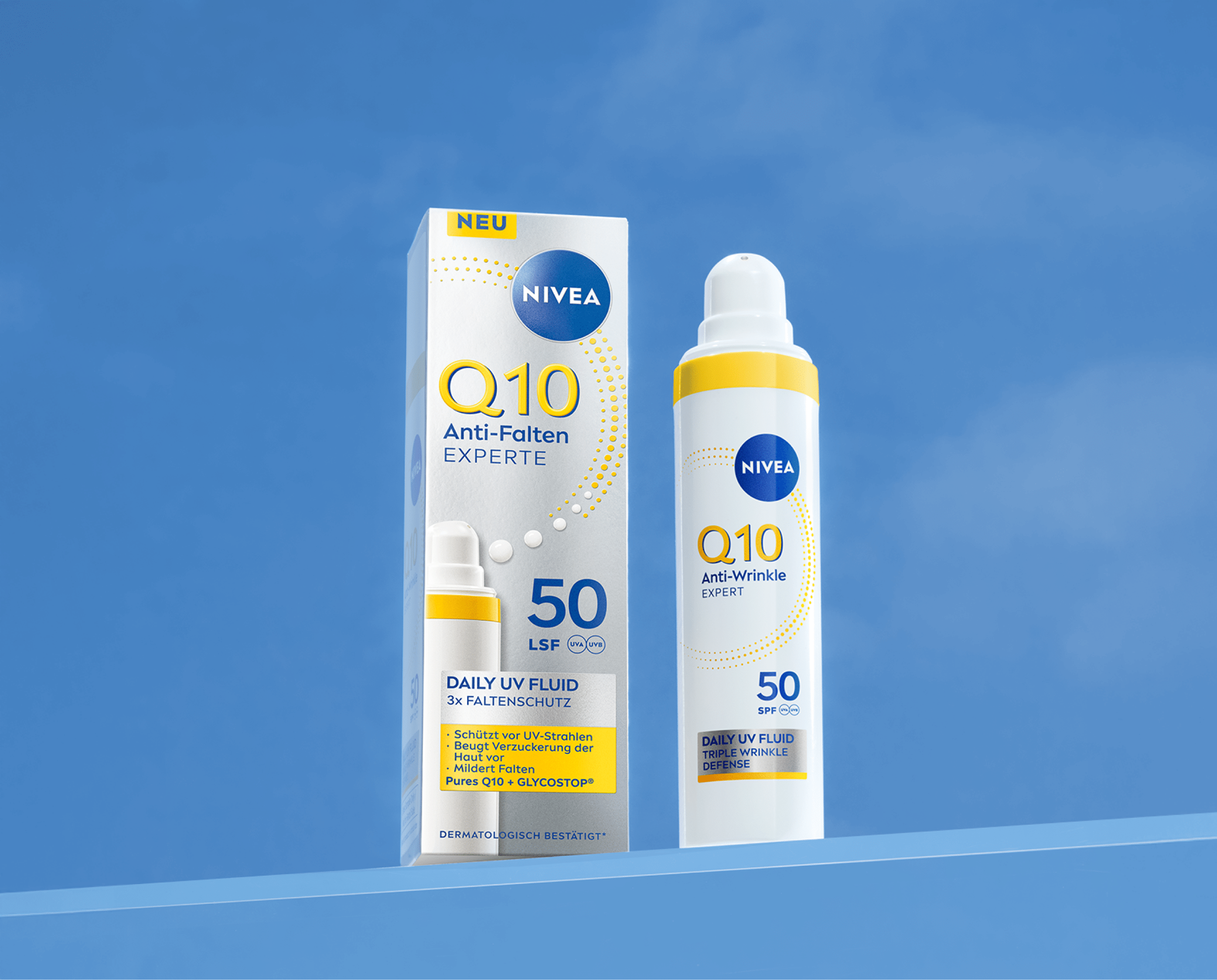 Neues NIVEA Face Q10 Daily UV Fluid LSF 50 – 1.000 NIVEA Botschafter*innen haben das Produkt getestet.