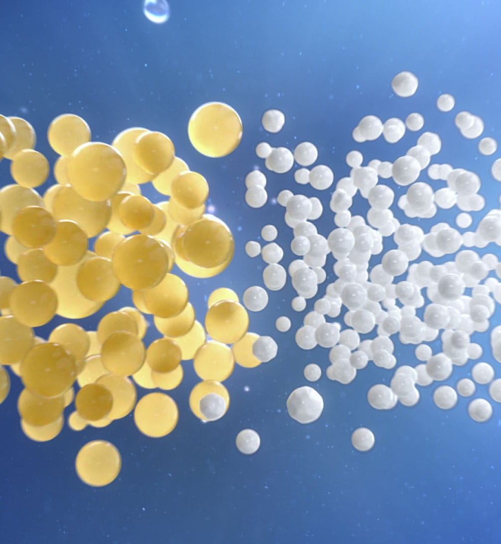 Two sets of molecules