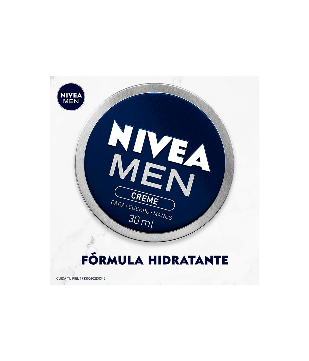 Crema para Hombre Cara, Cuerpo, Manos de 30 ML