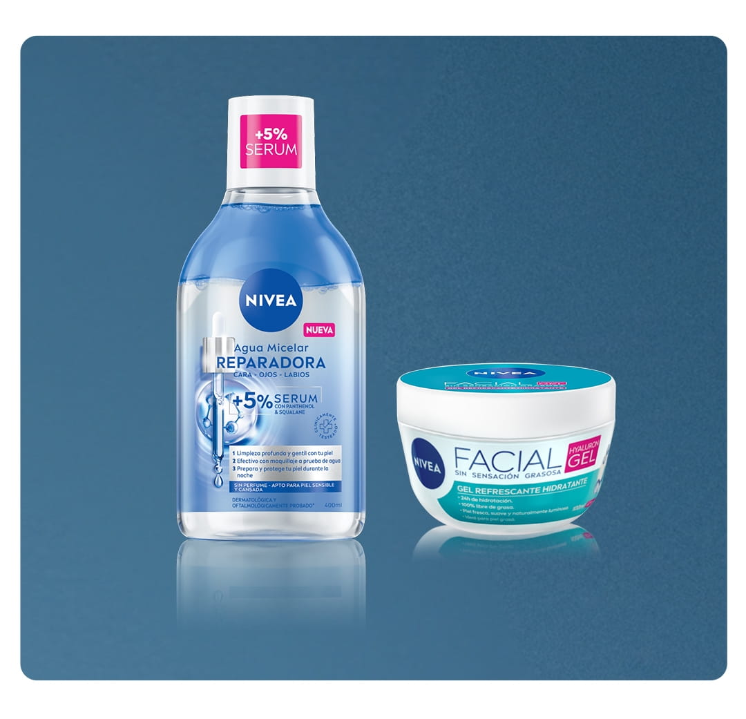 Agua Micelar Reparador y Hyaluron Gel