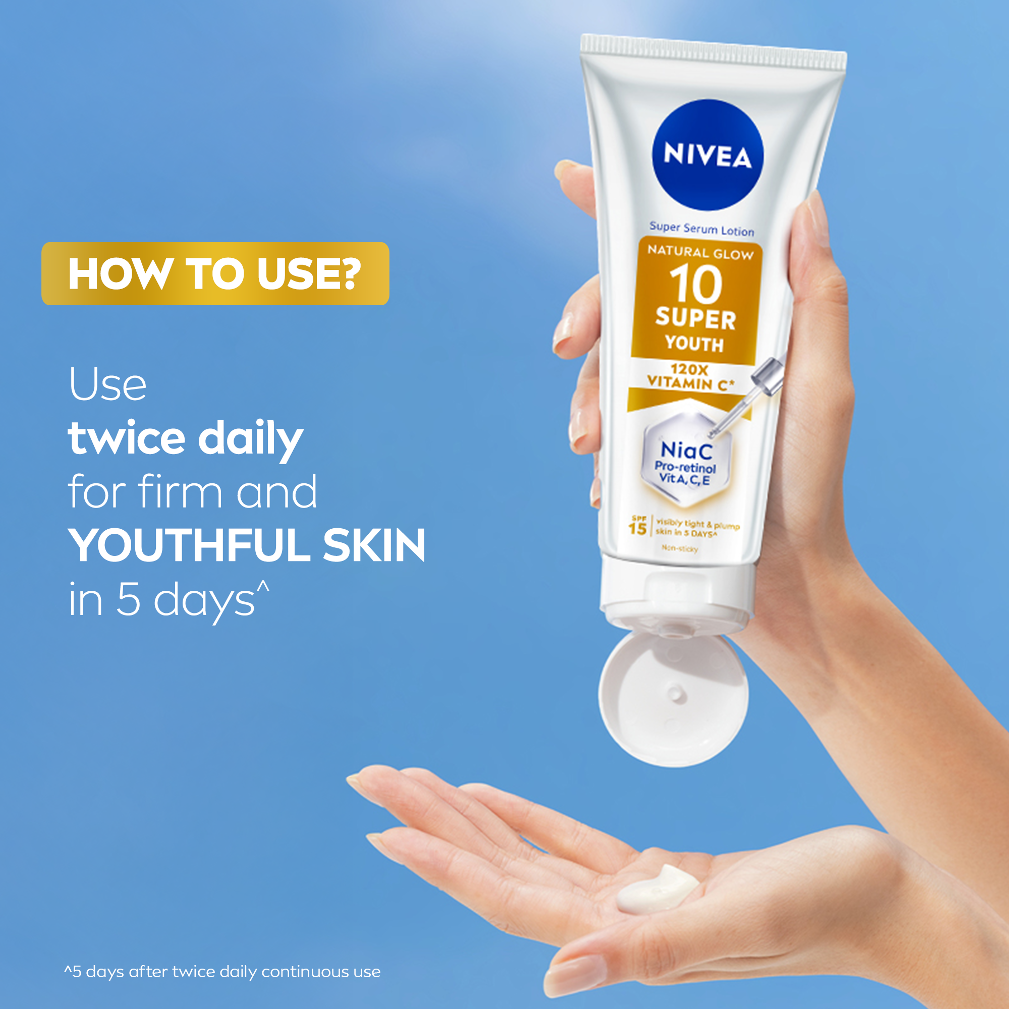 NIVEA Super 10 Youth Serum Lotion – 170 ml