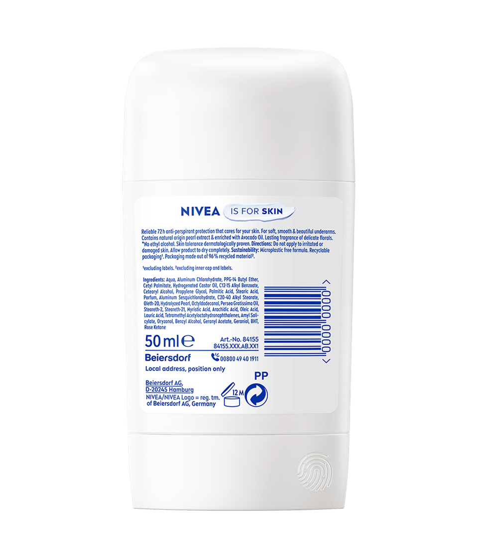 Tuhý Antiperspirant Pearl & Beauty 50 ml | Deo | NIVEA