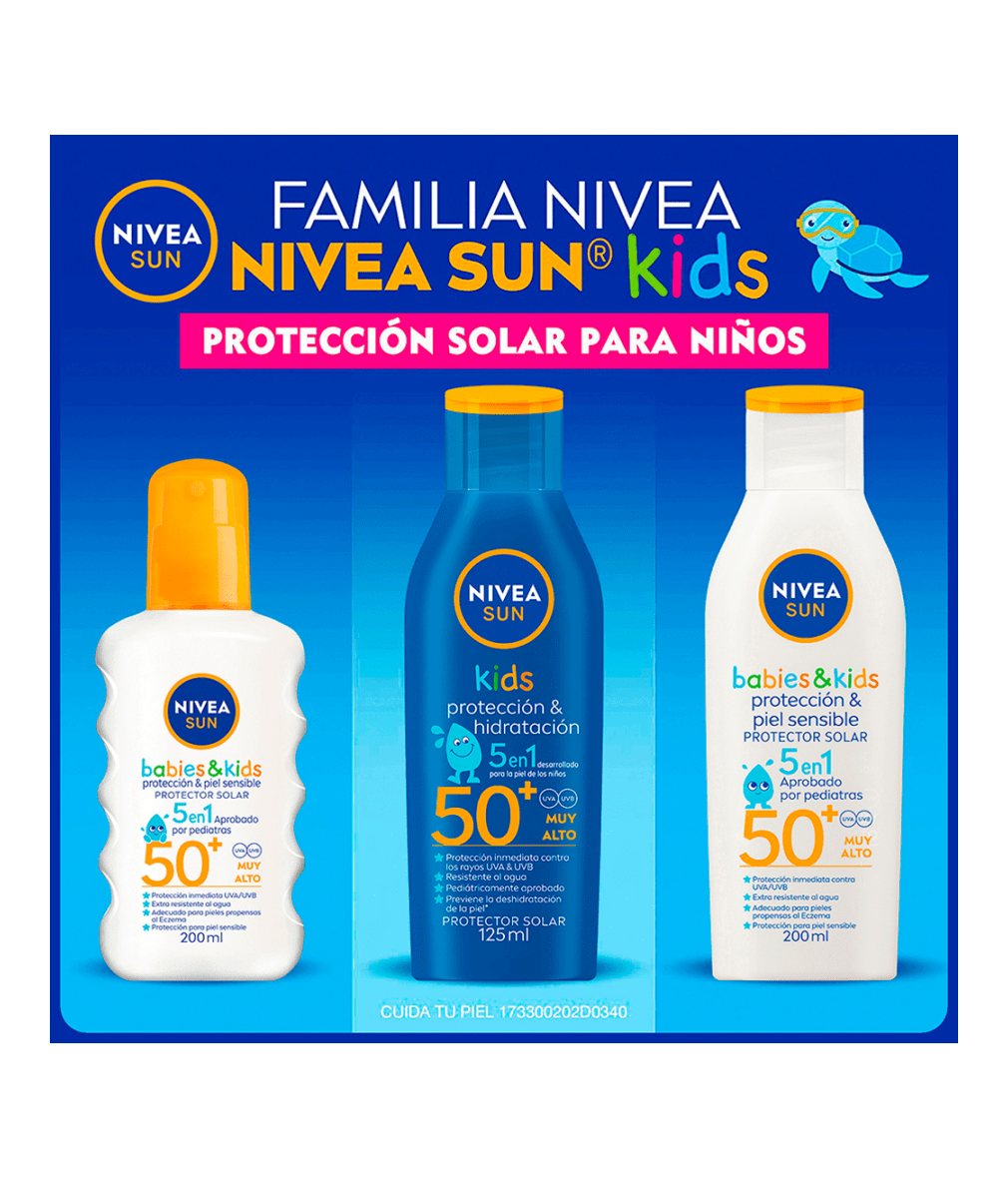 PROTECTOR SOLAR INFANTIL 125 ML SUN KIDS PROTECCIÓN