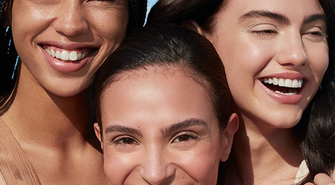 Femme souriante