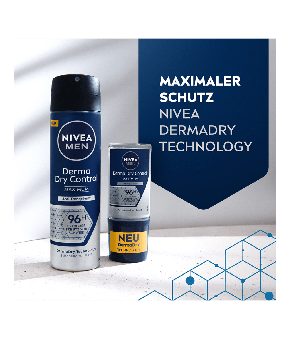 NIVEA MEN DERMADRY CONTROL SPRAY MAXIMALER SCHUTZ
