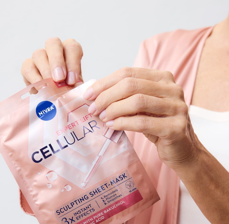 NIVEA Cellular Expert Lift Pure Bakuchiol kasvojen kasvonaamio