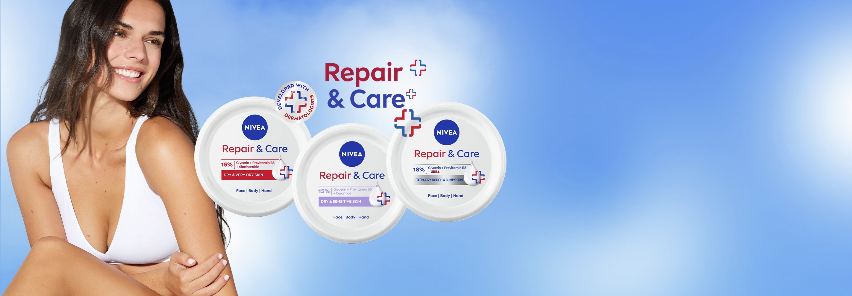 Péče o tělo NIVEA Reapir&Care