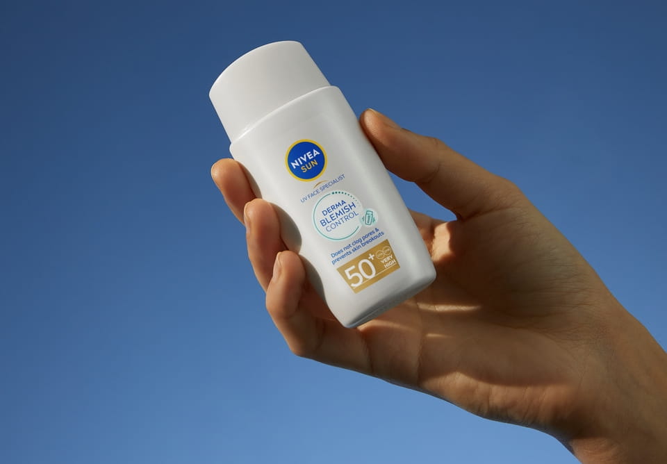 NIVEA Derma Skin Clear Daily UV Fluid SPF 50