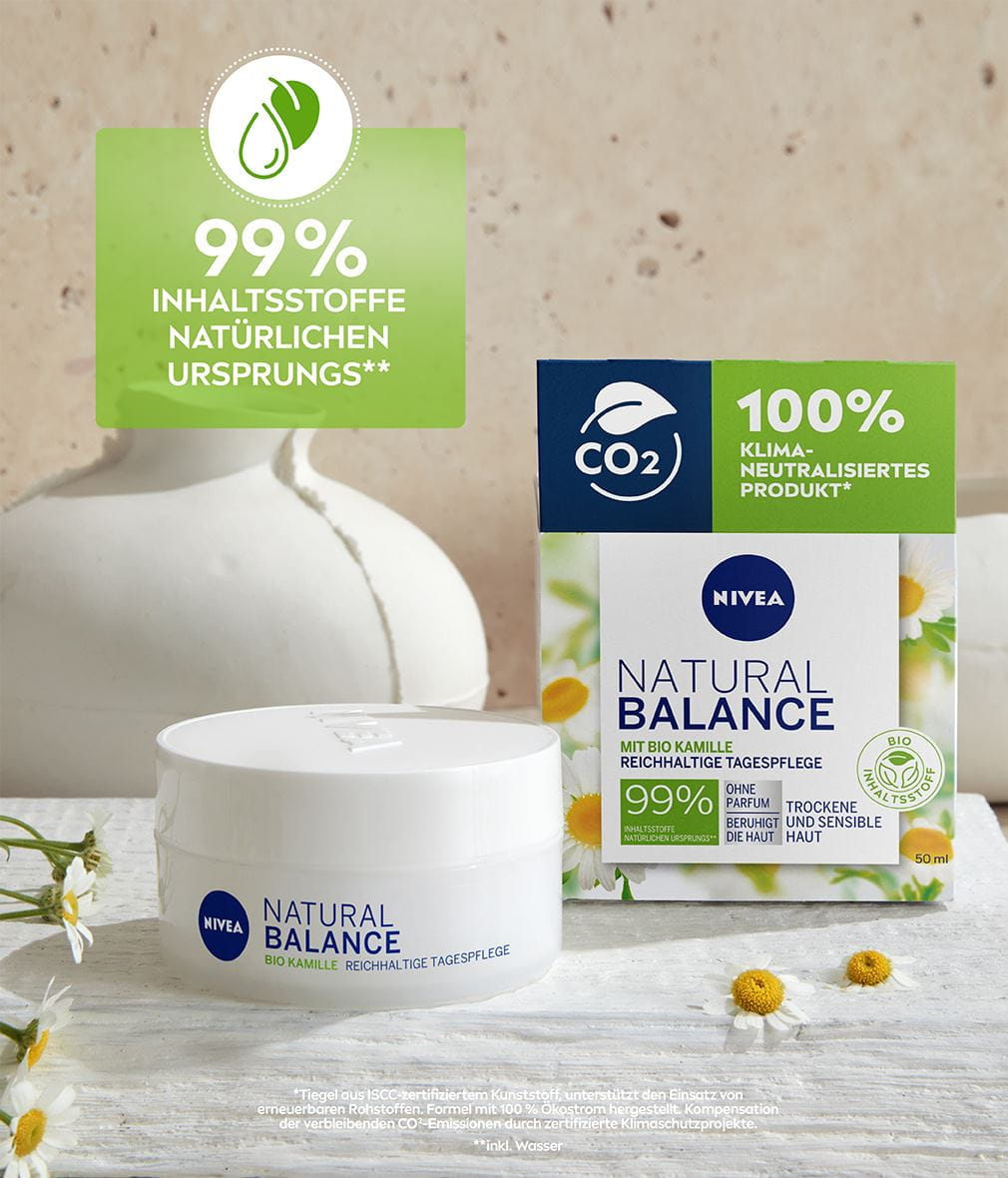 NIVEA Natural Balance Bio Kamille Tagespflege
