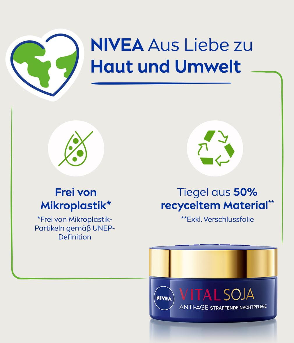 NIVEA Vital Soja Straffende Nachtpflege 50 ml