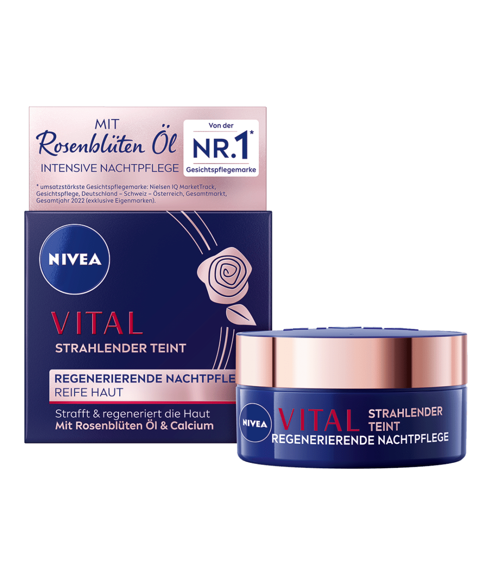 NIVEA Vital Strahlender Teint Reichhaltige Tagespflege 50 ml