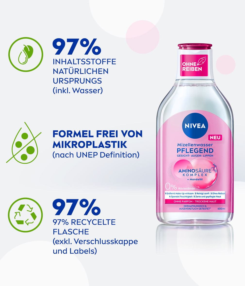 NIVEA Mizellenwasser Pflegend 400 ml