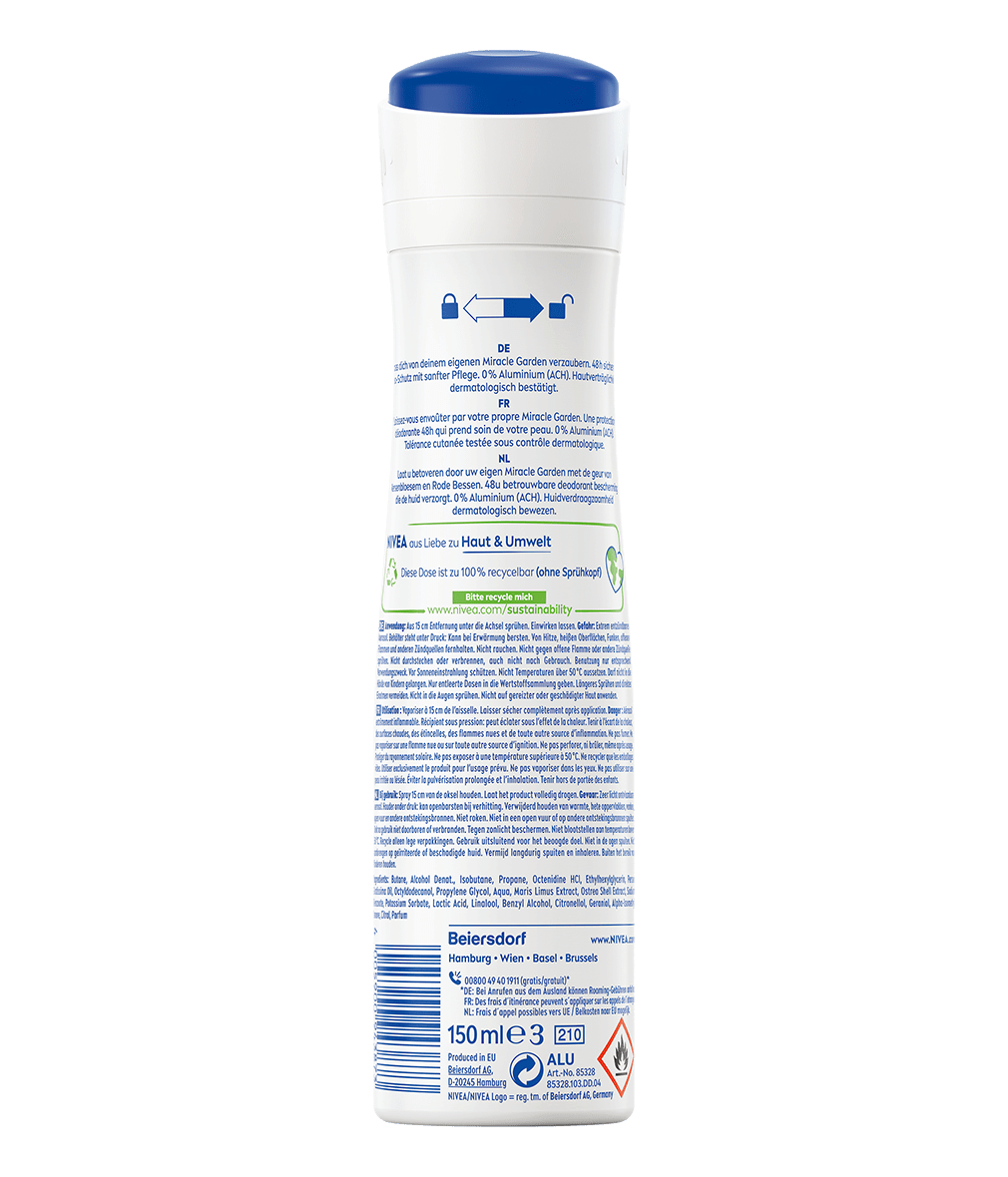 Miracle Garden Kirschblüte Deodorant Spray_150ml