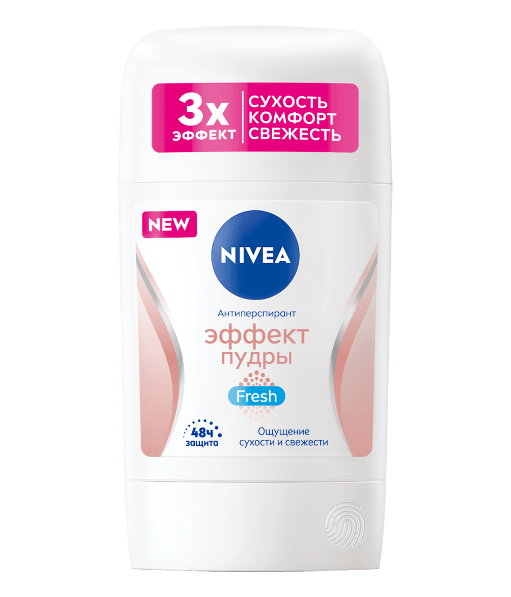 Антиперспирант Эффект Пудры Fresh от NIVEA®.