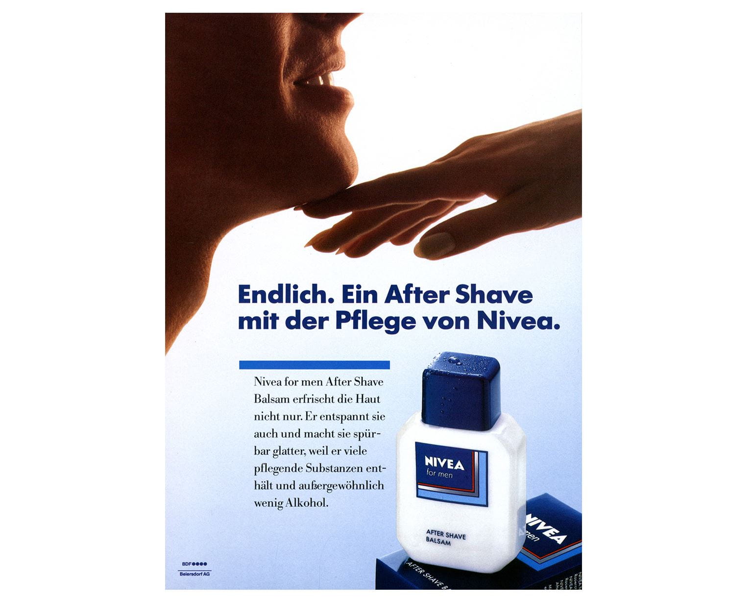 Anúncio NIVEA MEN After Shave 1986