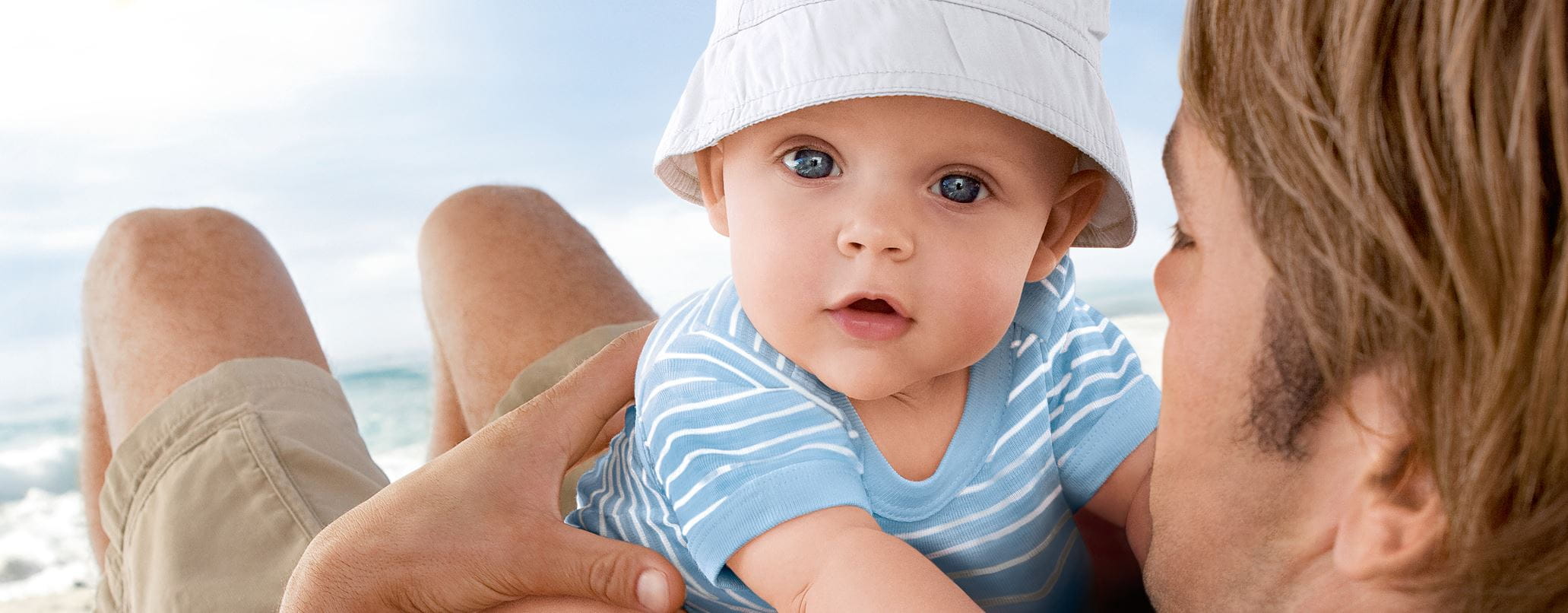 Banner Protector Solar para Bebes y Niños