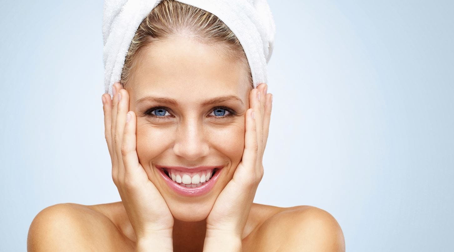 woman restoring elastin