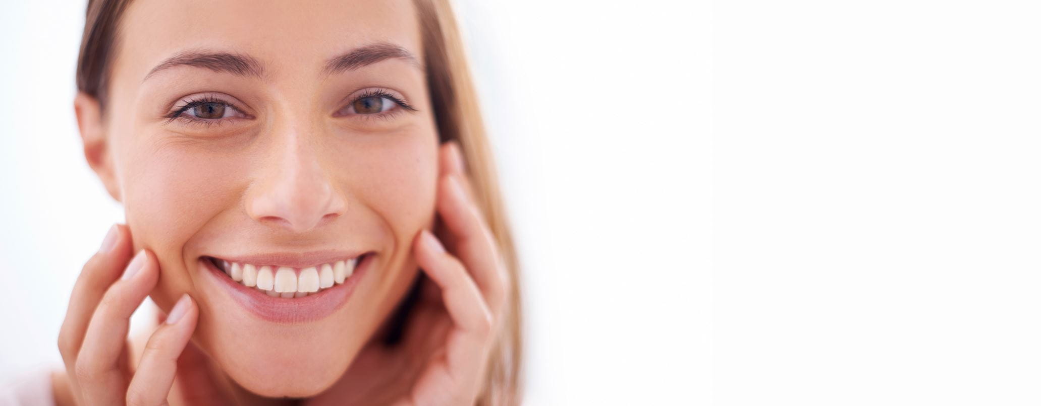woman smiling