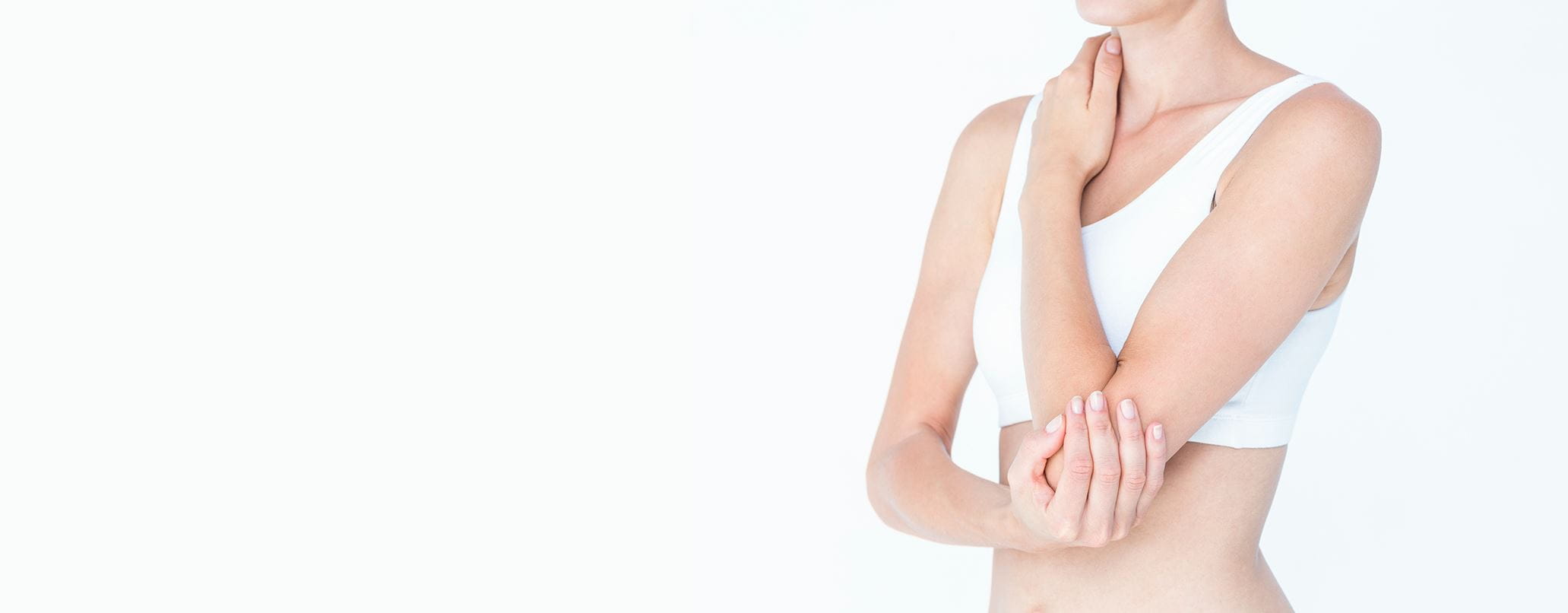 woman learning how to moisturise