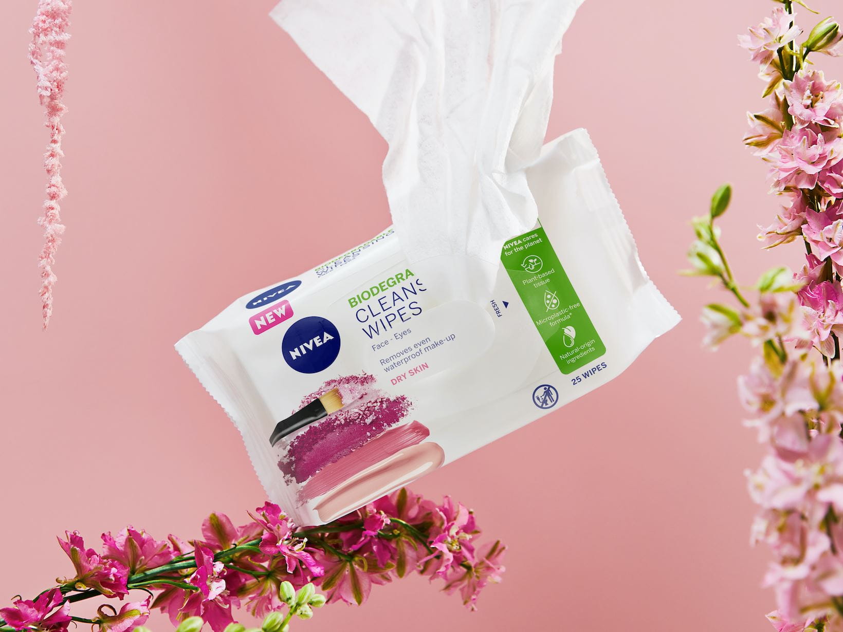 wipes dry skin