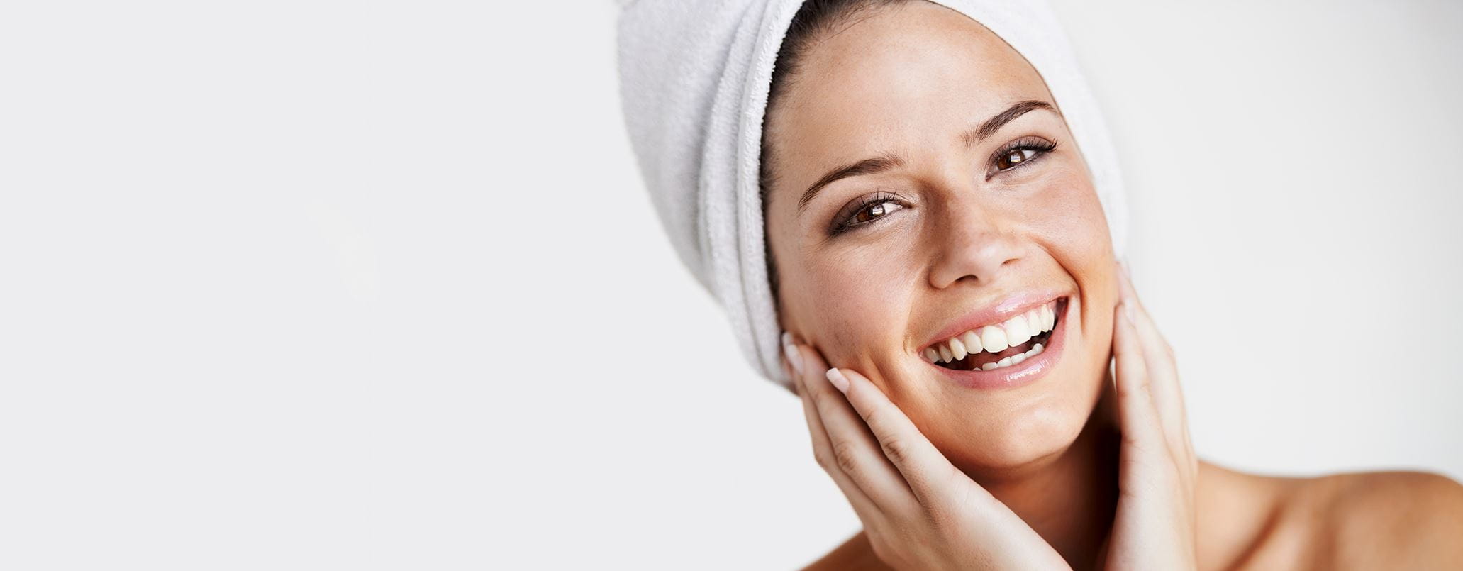 woman smiling