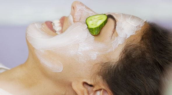 máscara facial para rosto