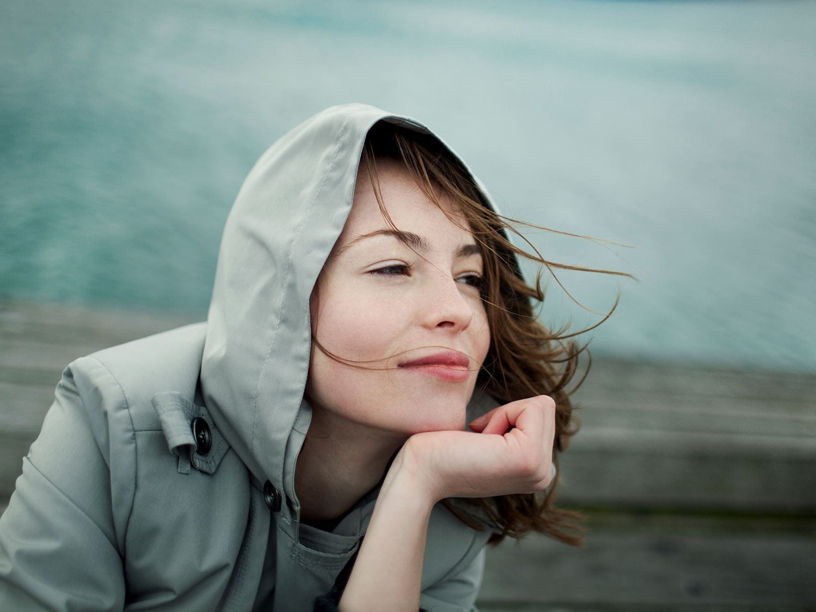 woman-in-thoughts-on-windy-cold-day