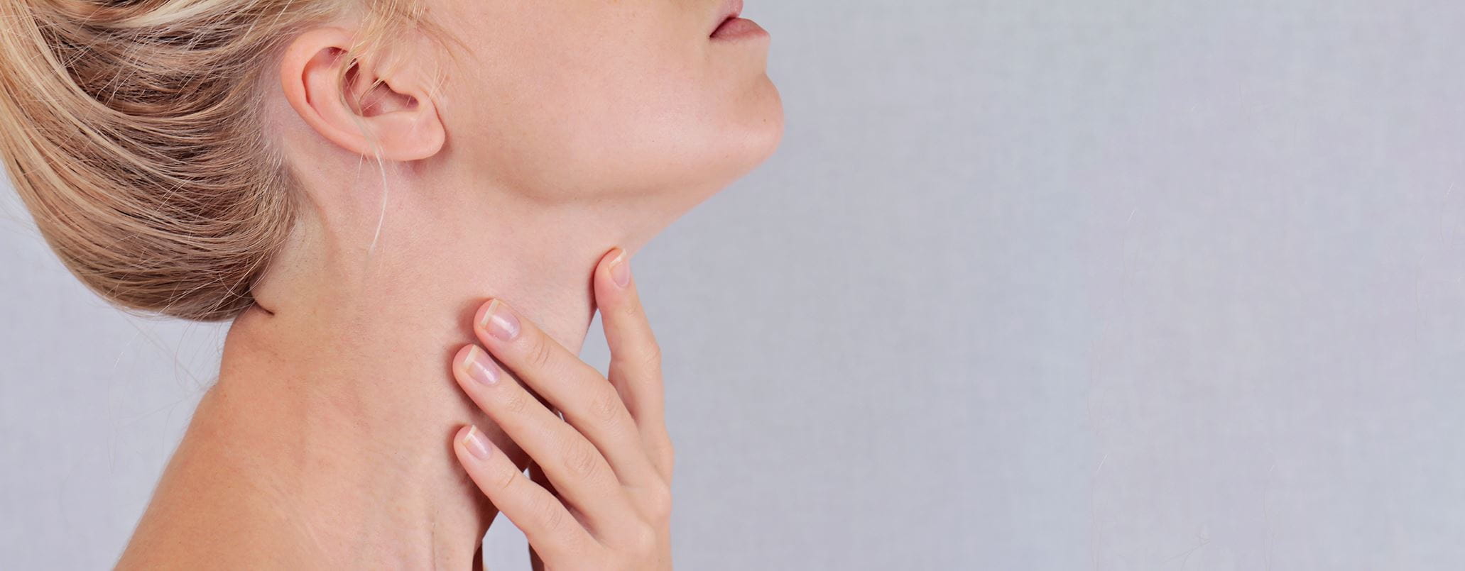 womans neck