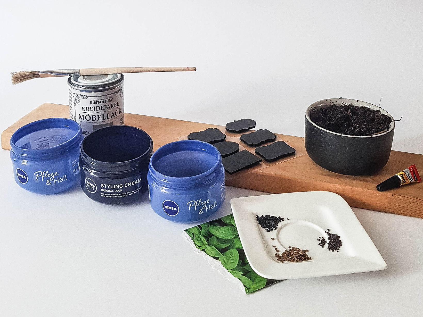 DIY NIVEA Herb Garden Tutorial: What you need