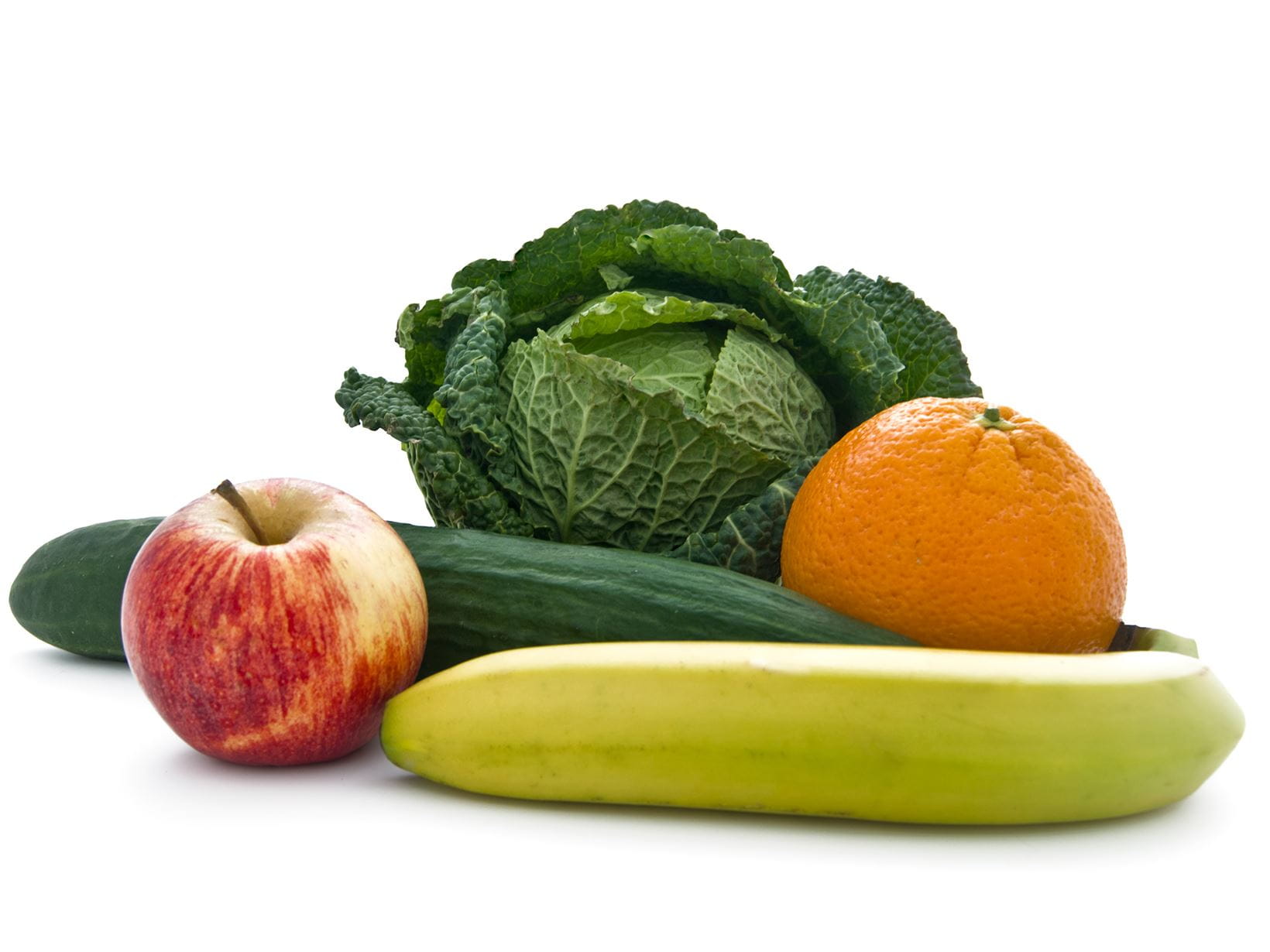 fruit and vegetables to help reduce sweaty hands