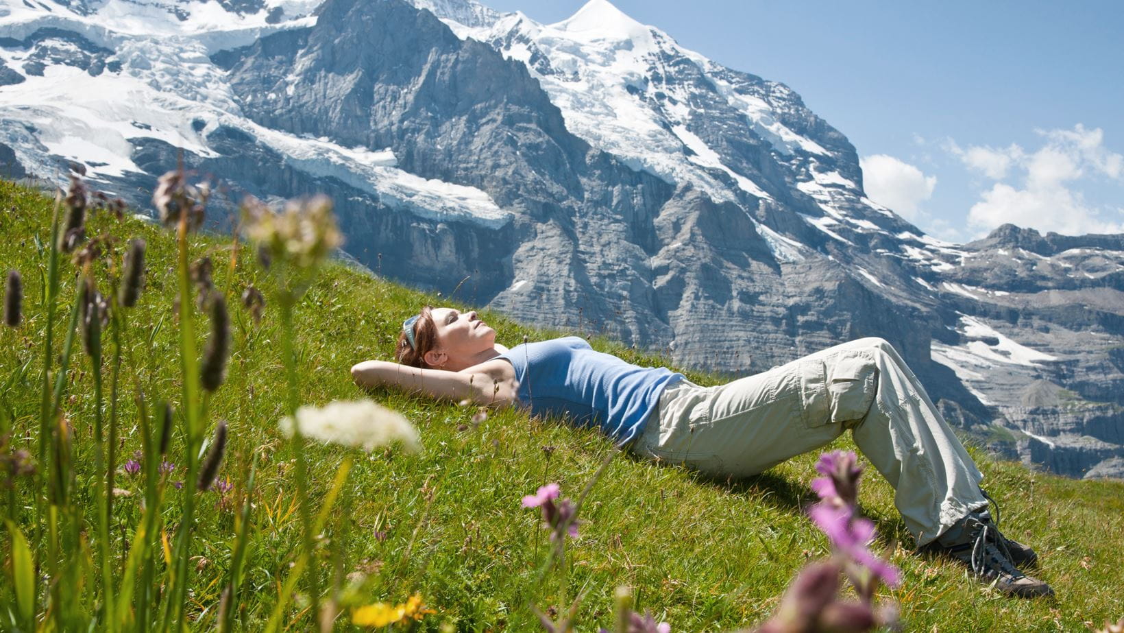 Sunscreen in the mountains