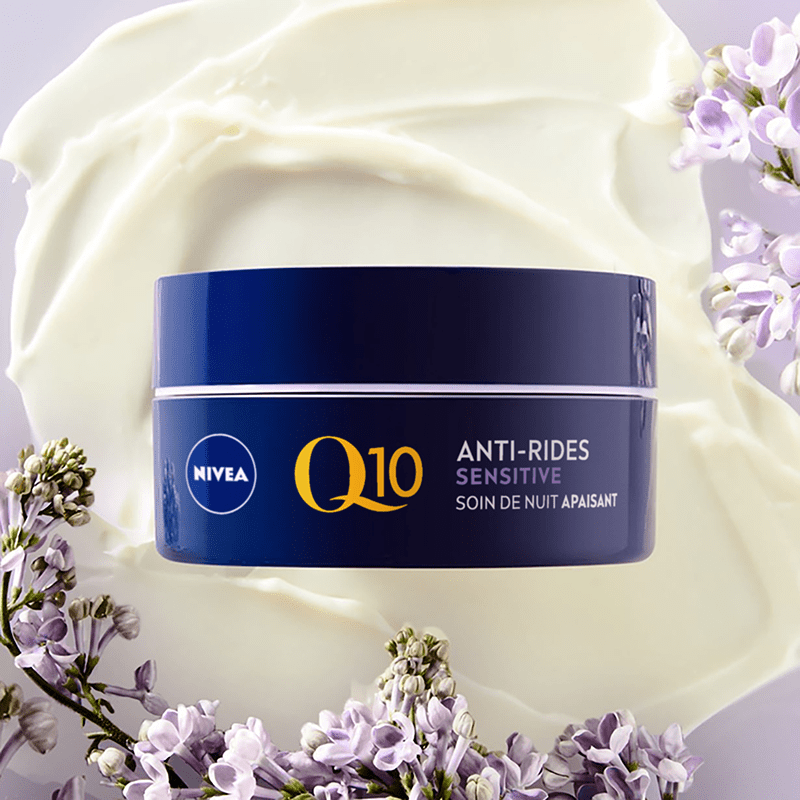 Nivea Q10 packaging.