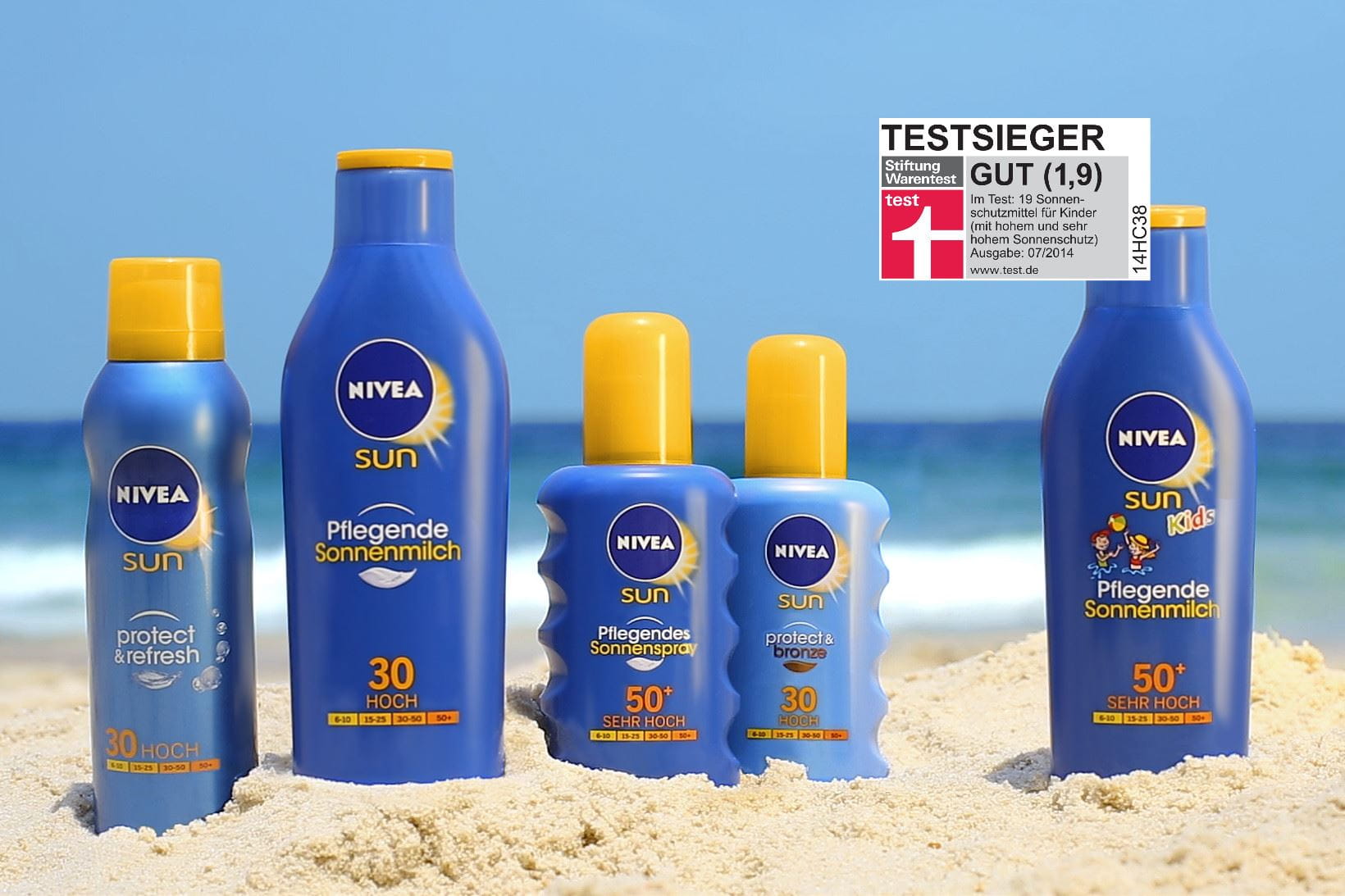 Productos NIVEA Sun