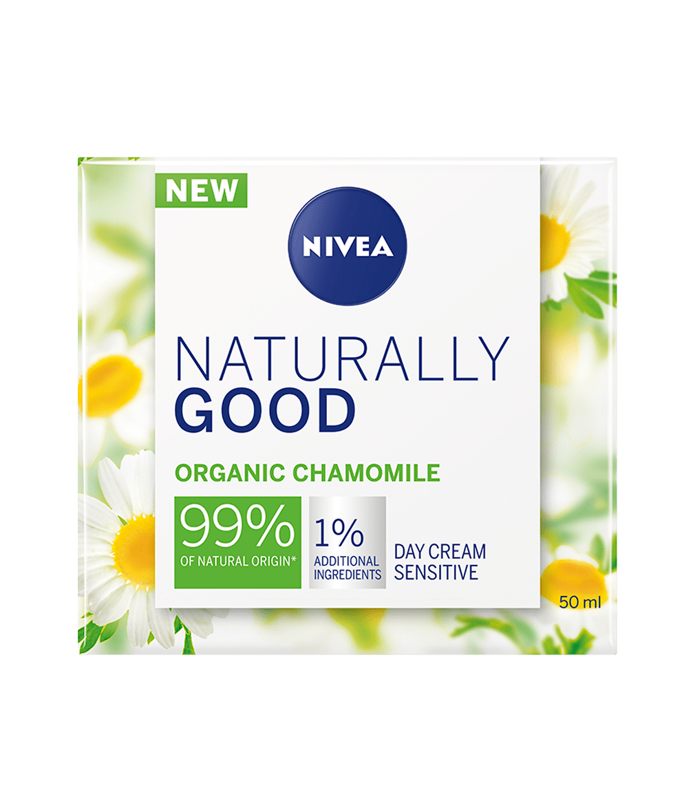 Organic Chamomile: Naturally Good Day Cream for Sensitive Skin