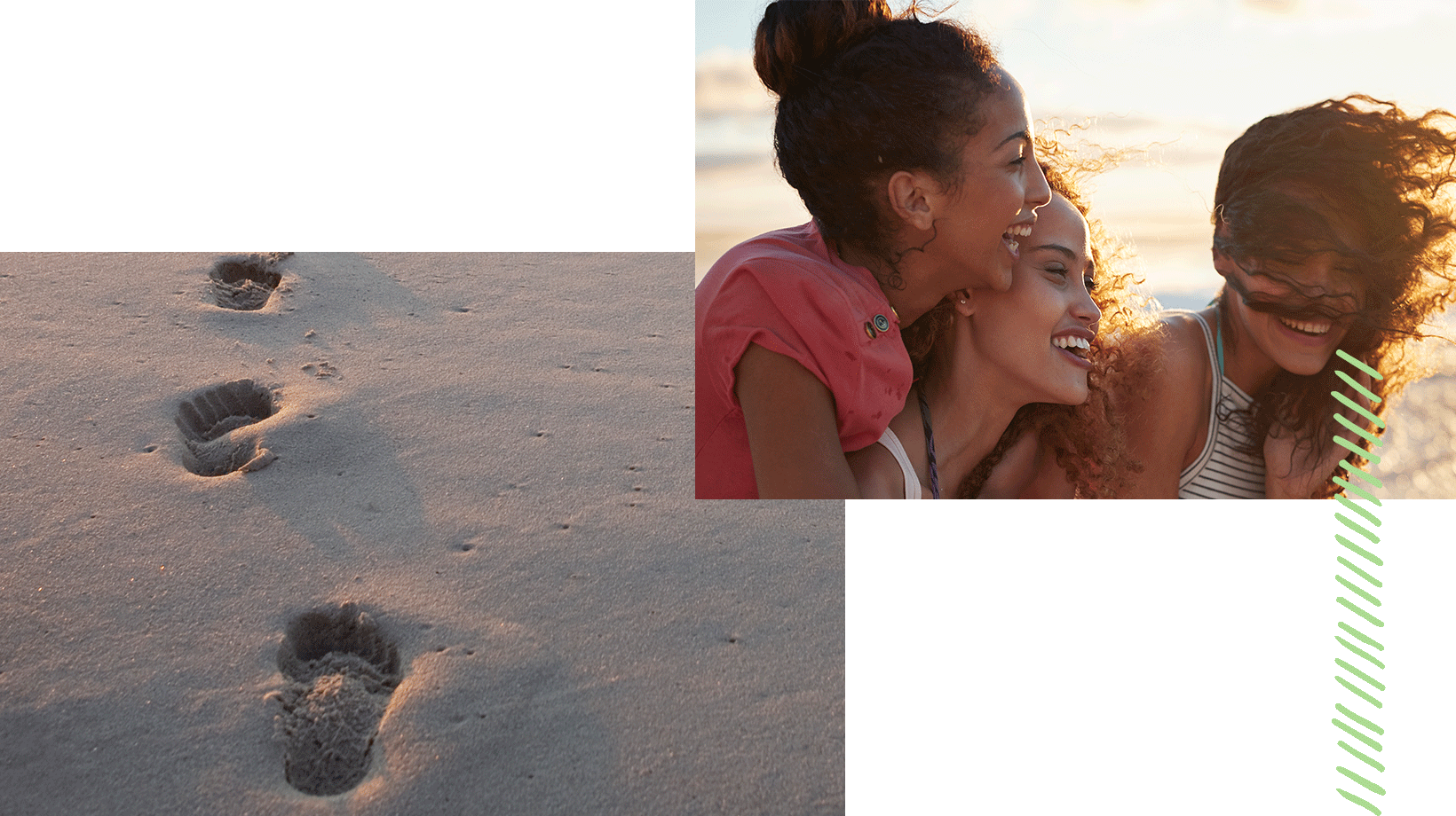 footprints-on-beach-people-laughing-together